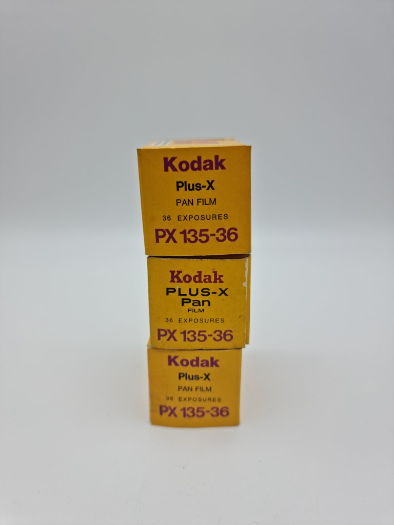 Kodak Plus-X Pan 125 36 Exp - 1970s Expired 35mm B&W Film
