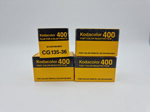 Kodak Kodacolor 400 36 Exp - Expired 35mm Color Film