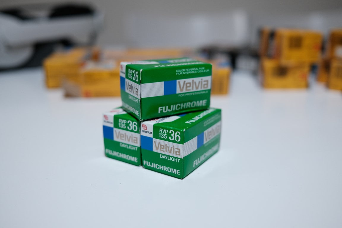 Fujifilm Fujichrome Velvia 50 - Expired 35mm Color Reversal Film