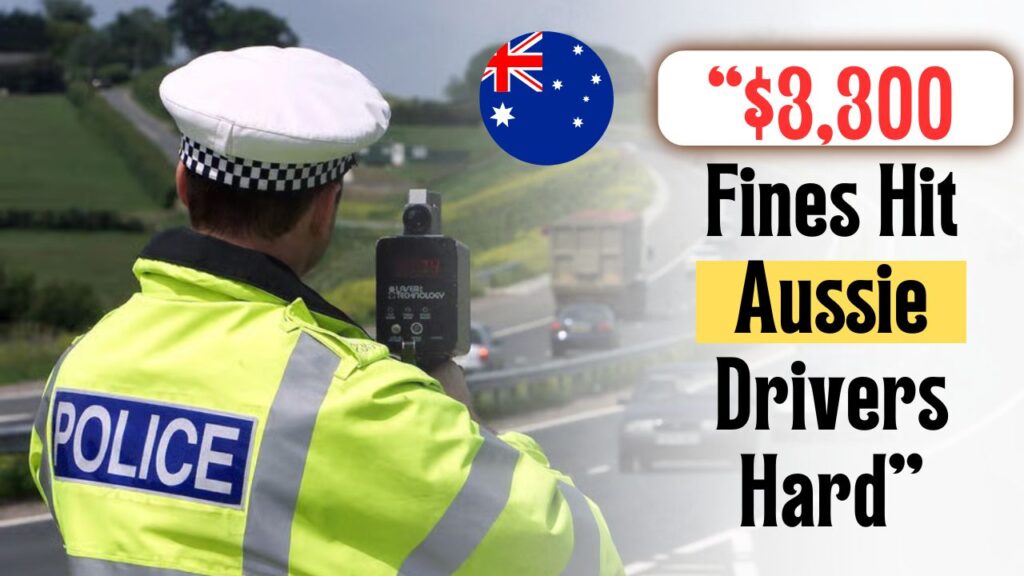 Aussie Drivers Fines and Six Demerit Points