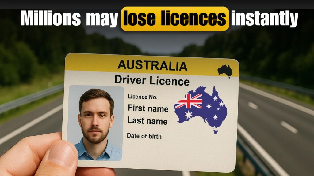 Australia Licence Cancellation Rule October 2025