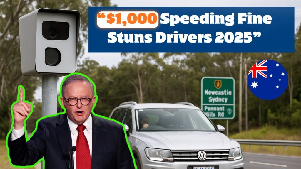 Australia Tough Speeding Law 2025