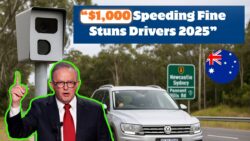 Australia’s Tough Speeding Law 2025 – Drivers Shocked Over $1,000 Fine & Licence Suspension Threat