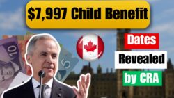 $7,997 Canada Child Benefit 2025: CRA Reveals Payment Dates & Eligibility