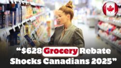 $628 Canada Grocery Rebate 2025 – CRA Confirms Fresh Payouts, Eligibility Changes Leave Many Surprised