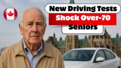 Canada Senior Driving Laws 2025 – Over-70 Drivers Shocked as New Medical Tests and Restrictions Begin