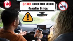 Canada’s Traffic Rules 2025 – Shocking $2,000 Fine for Drinking Coffee While Driving Sparks Outrage Nationwide
