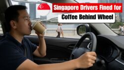 Drinking Coffee While Driving in Singapore : New Traffic Rule Could Cost You Hundreds in Fines — LTA Issues Warning