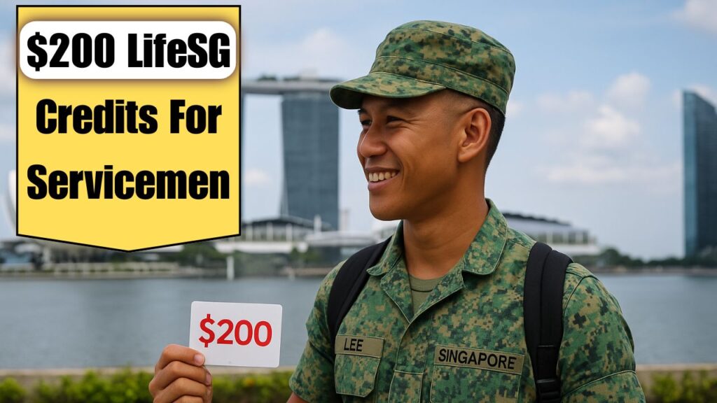 Singapore Servicemen LifeSG Credits 2025