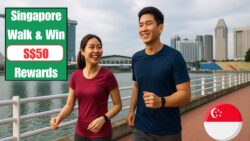 Walk & Win: Singapore Residents Can Earn S$50 Rewards by Staying Active