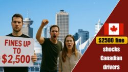 Canada’s New Driving Rules October 2025 – Fines Skyrocket Up to $2,500, Drivers Furious Over Harsh Crackdown